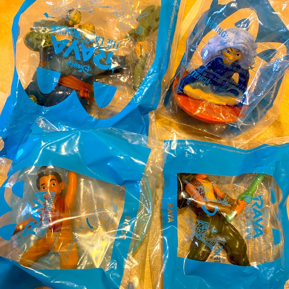 McDonalds Raya and the Last Dragon - 4pk